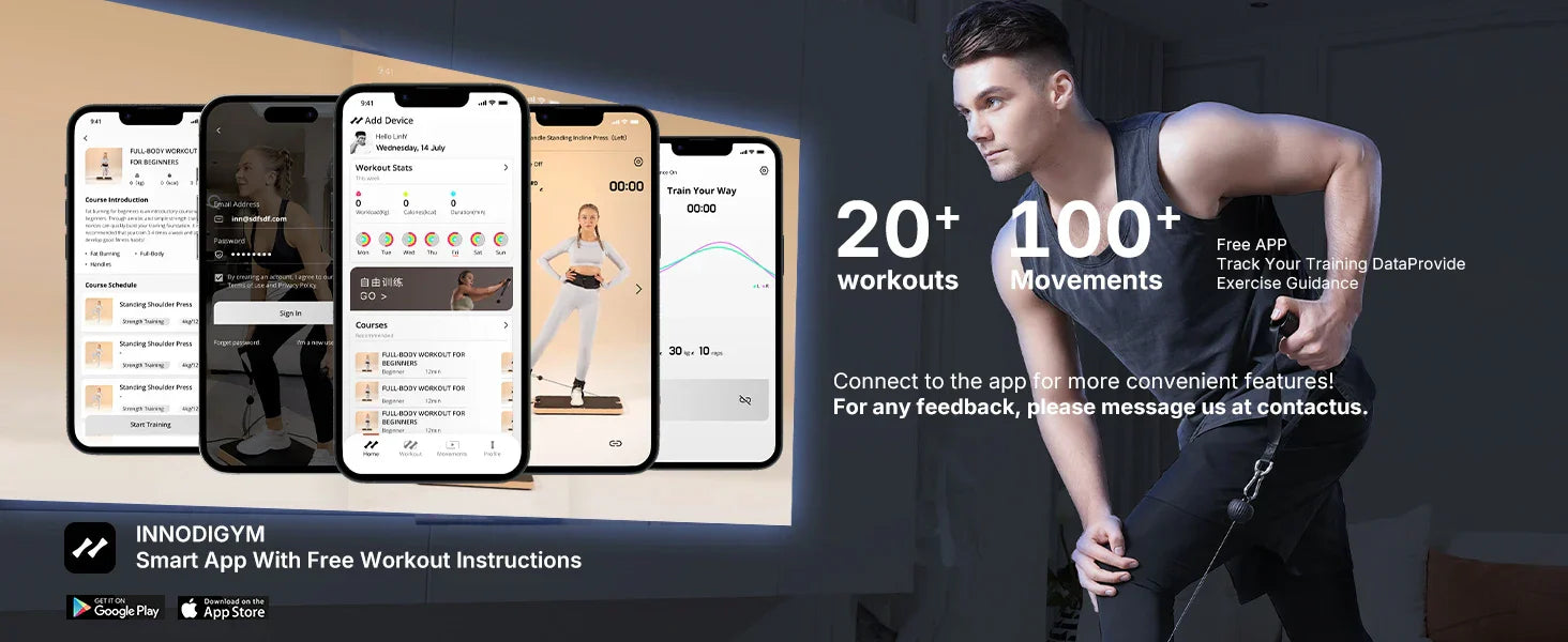 Ultra-Thin Smart Home Gym